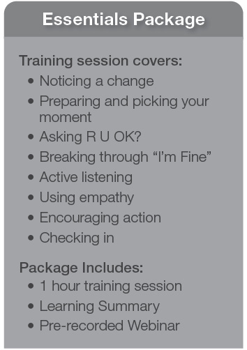 R U OK 2023 Essentials Package Image
